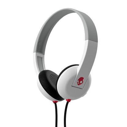 Skullcandy S5URHT-457 WHITE Uproar 2015 On-Ear Headphone with Taptech