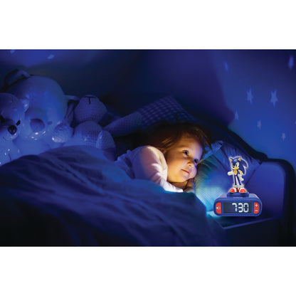 Lexibook 3D Sonic Night Light Alarm Clock