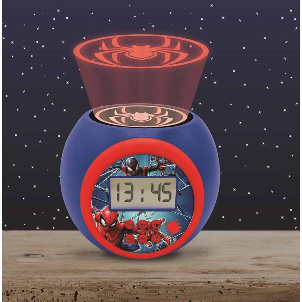 Lexibook Spider-Man Projector Alarm Clock