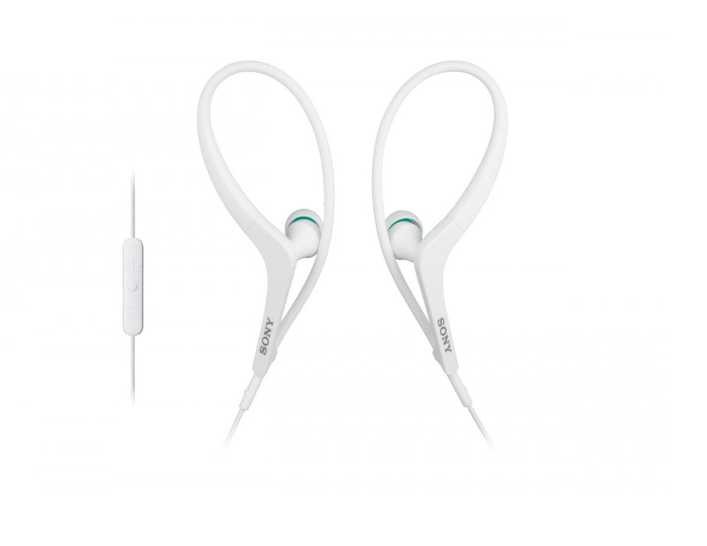 Sony MDR-AS400iP WHITE Active Headphones for iPhone, iPad and iPod / BRAND NEW