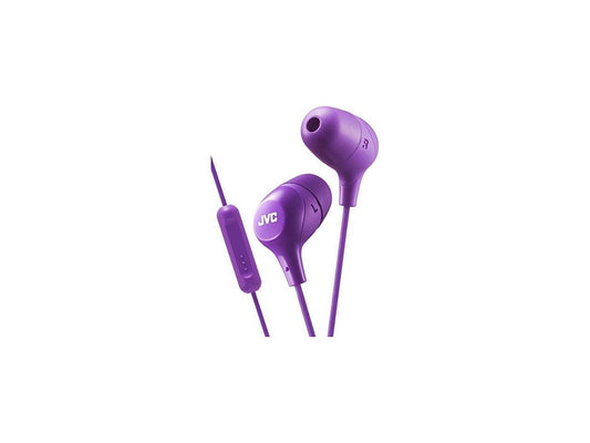 JVC HA-FX38M Marshmallow Custom Fit In-Ear Headphone - Violet