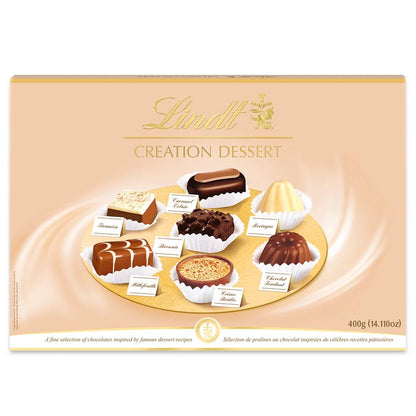 Lindt Creation Dessert Ballotin Assorted Chocolate Box 400g