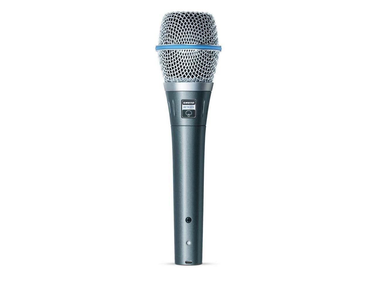 Shure Beta 87A Handheld Vocal Supercardioid Condenser Microphone