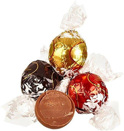 Lindt Lindor Assorted Chocolate Cornet Truffles, 80 Chocolate Balls, 1000g