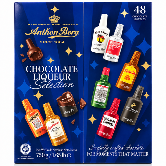 Anthon Berg Chocolate Liqueurs 48 Bottles 750g