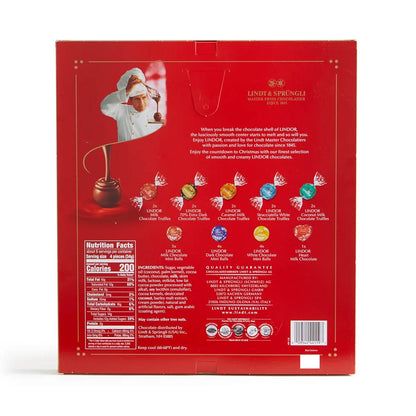Lindt Milk Chocolate Truffles Advent Calender