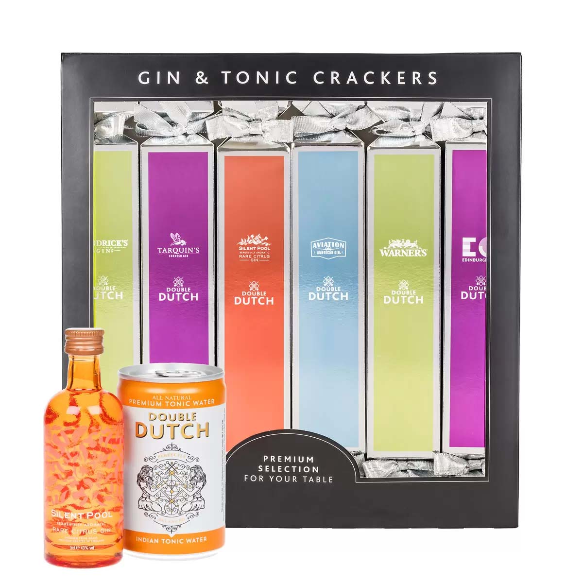 Gin and Tonic Crackers Premium Selection Pack of 6
