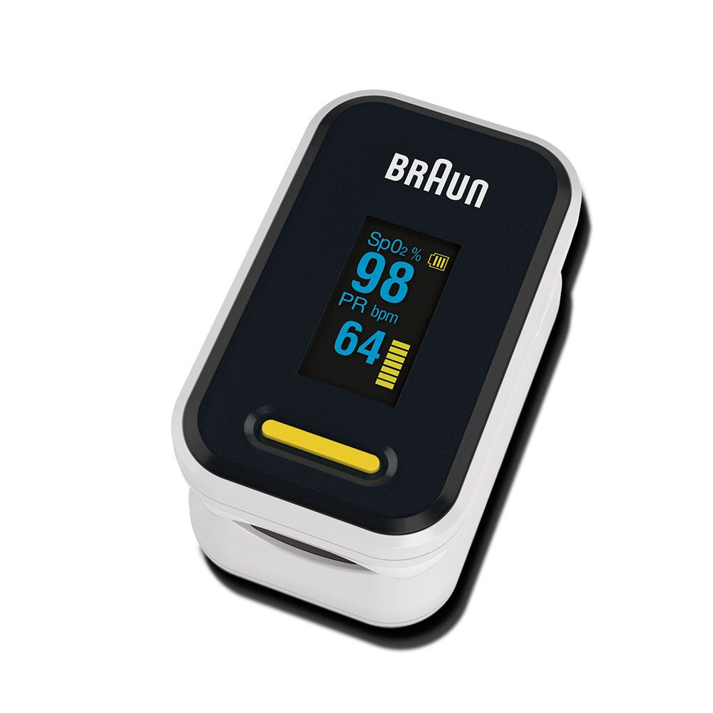 Braun YK81CEU Pulse Oximeter 1 - Back-Lit Oled
