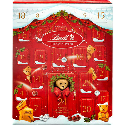 Lindt Teddy 24 Luxurious Choco Advent Calender 250g
