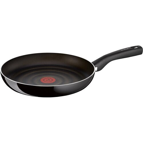 Tefal 24cm Non Stick Edonia 24cm Frying Pan with Thermospot Technology - Black - D4970412