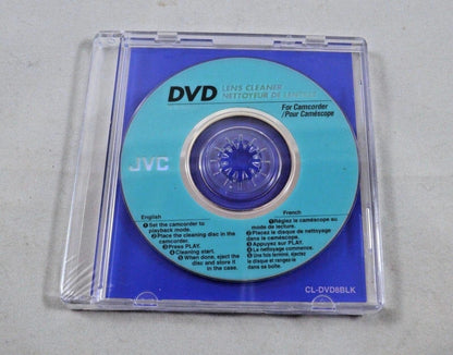 Jvc CL-DVD8BLK  Mini Dvd Lens/Laser Cleaning Disc 8cm For Camcorders