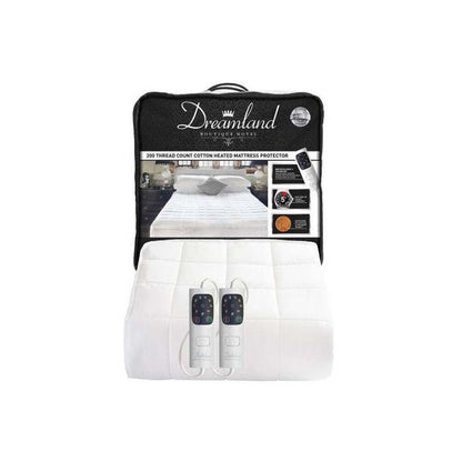 DREAMLAND 16701 - BOUTIQUE HEATED MATTRESS PROTECTOR DD