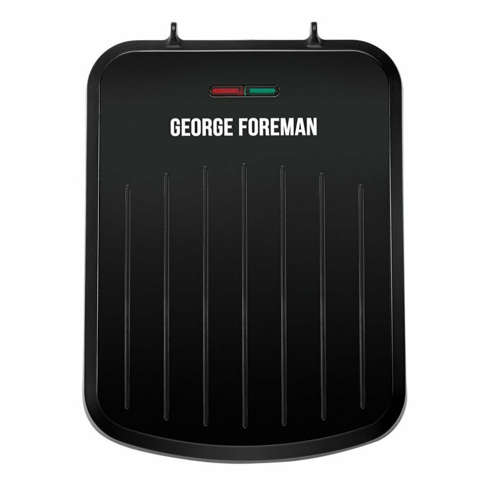 George Foreman 25800 Small Fit Grill - Versatile Griddle, Hot Plate and Toastie Machine, 760w, Black