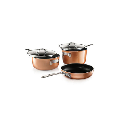 Gotham Steel 2874 Stackmaster 10 Piece Cookware Set