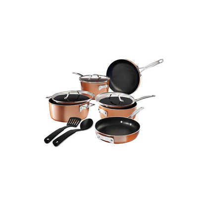 Gotham Steel 2874 Stackmaster 10 Piece Cookware Set