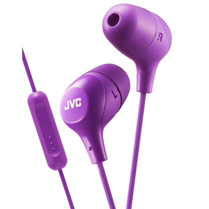 JVC HA-FX38M Marshmallow Custom Fit In-Ear Headphone - Violet