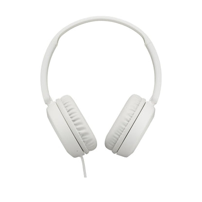 JVC HAS31M Headphones with Microphone, White - Wired, Binaural, Over-Ear Headphones