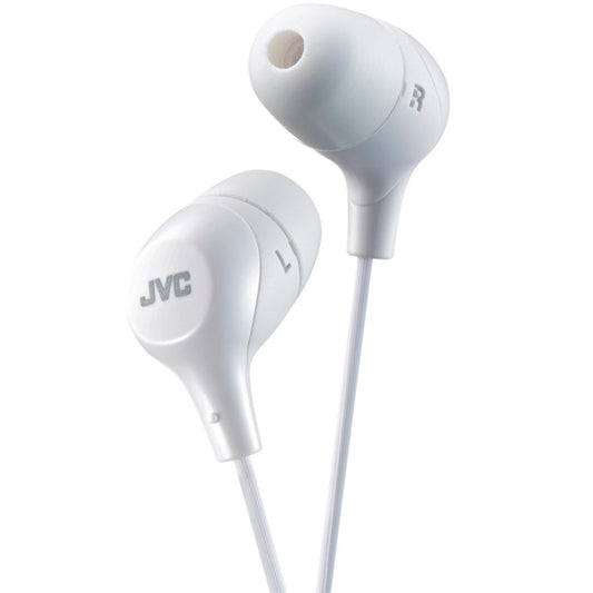 JVC HAFX39BTW Bluetooth Neckband In-Ear Headphones White