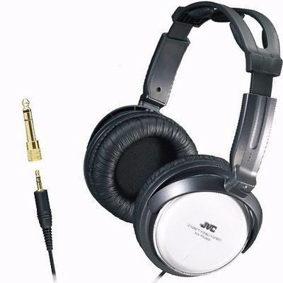 JVC HA-RX500 Silver Full-Size Extra Bass Stereo Comfortable Headphone
