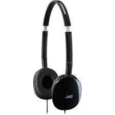 JVC HA-S165 Flat Foldable On-Ear Headphones