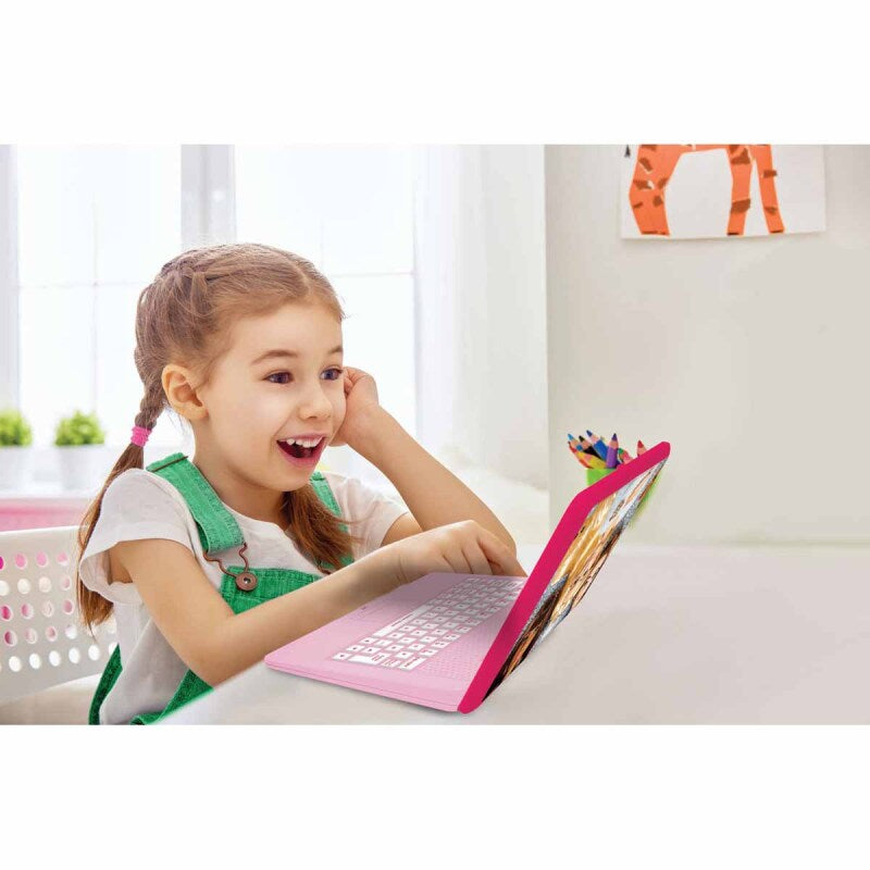Lexibook JC598BBI1 Barbie Bilingual Educational Laptop with 124 Activities