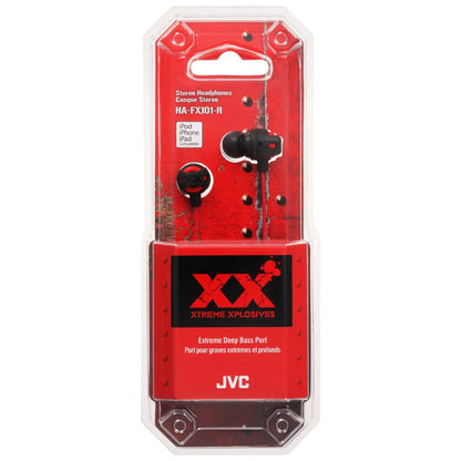 JVC HAFX101-R Red XX Heaphones