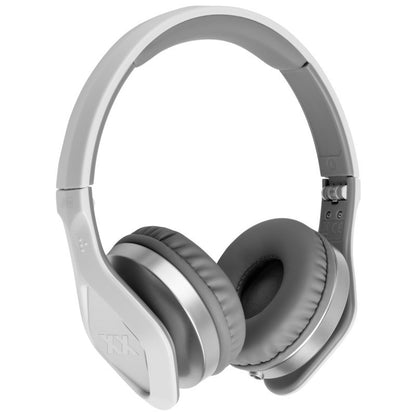 JVC HA-SR100X Silver On-Ear Club style Headphones with Remote and Microphone