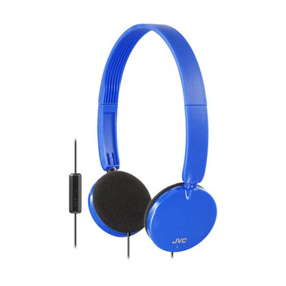 JVC HA-SR170-A-E Blue Over-Ear Headphones with Microphone