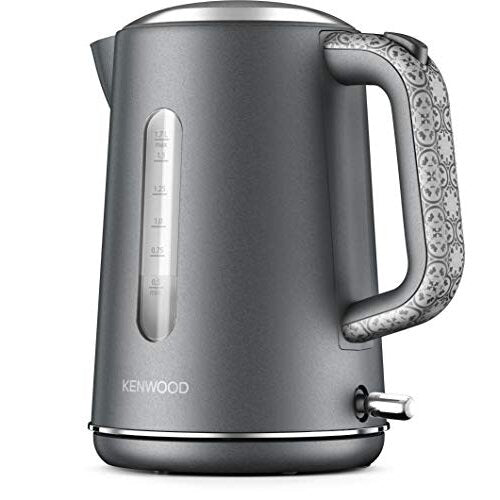 Kenwood ZJP05.A0GY Abbey Grey Design Kettle, 1.7L with flip top lid - Slate