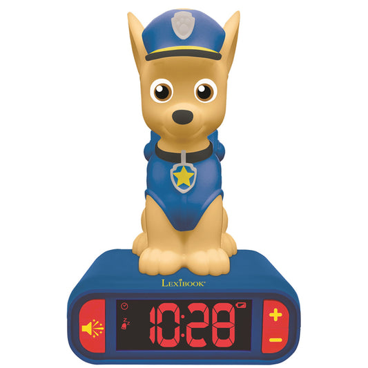 Lexibook Paw Patrol Chase alarm clock with night light 10RL800PA
