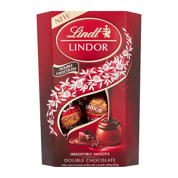 Lindt Lindor Double Chocolate Truffles 200g