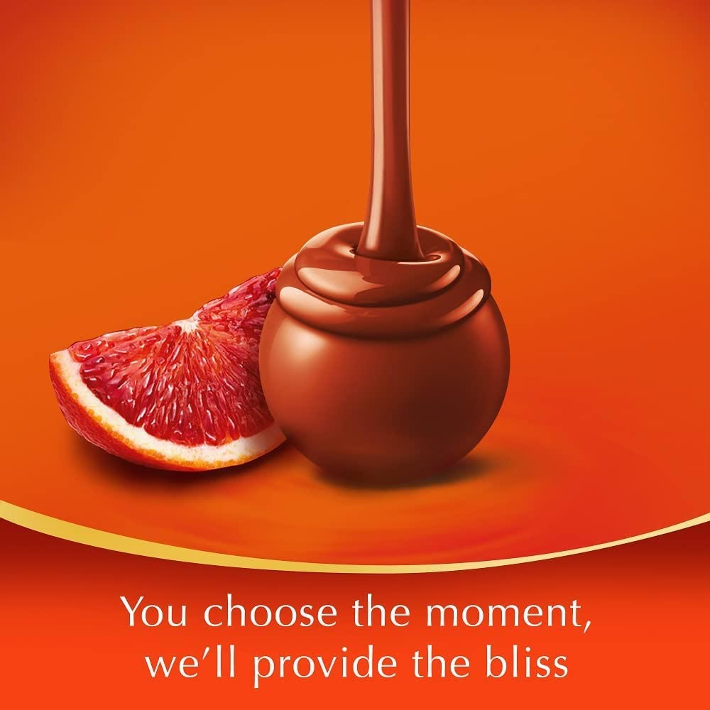 Lindt Lindor Blood Orange Chocolate Truffles Pack 1 200g