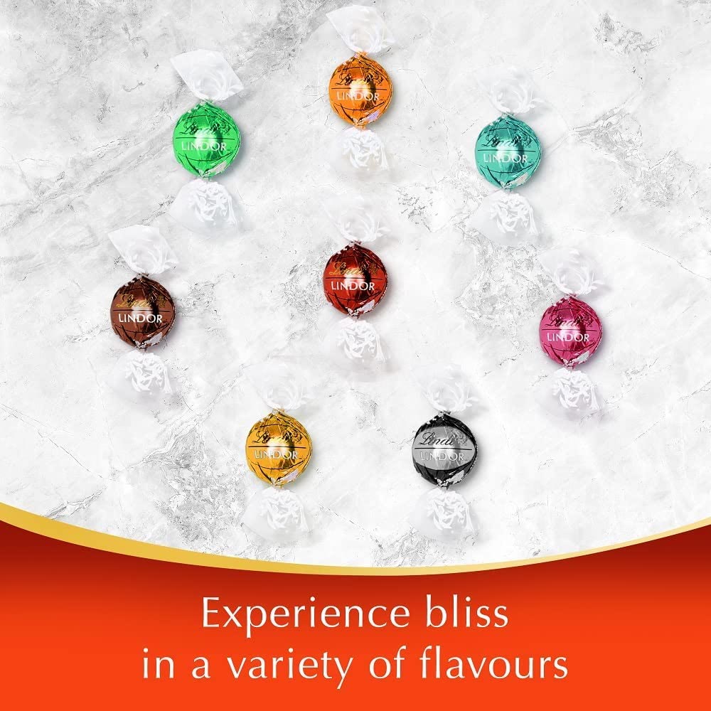 Lindt Lindor Blood Orange Chocolate Truffles Pack 1 200g