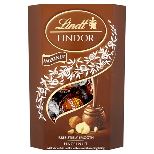 Lindt Lindor Hazelnut Chocolate Truffles 200g Gift Box