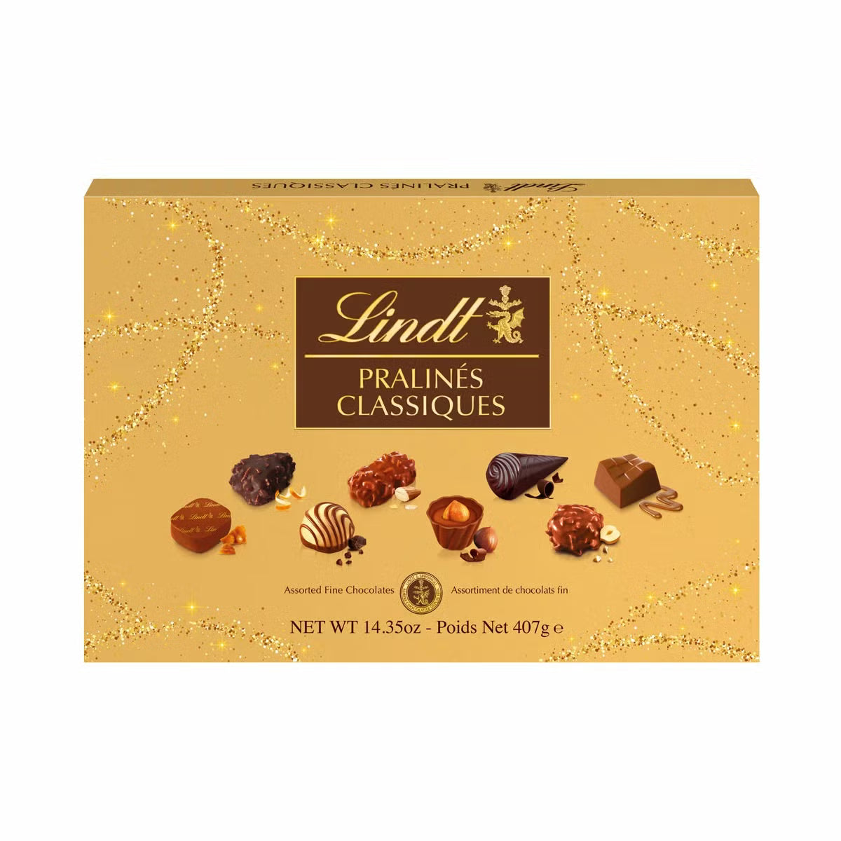 Lindt Pralinés Classiques Assorted Chocolates 407g