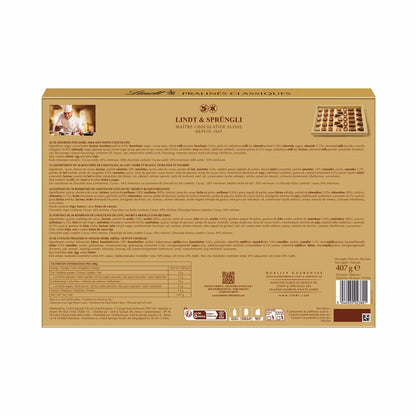 Lindt Pralinés Classiques Assorted Chocolates 407g