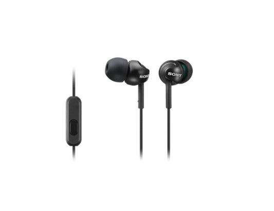 Sony MDR-EX110AP Black In Ear Headphones