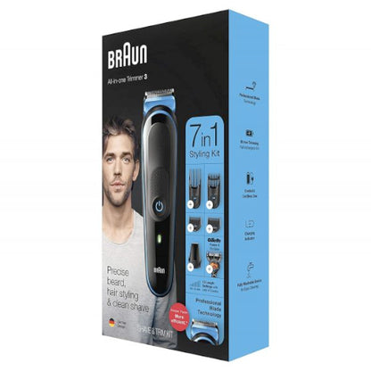 Braun MGK3245 7-in-1 Mens Beard Trimmer and Hair Clipper Kit