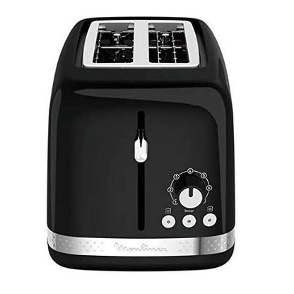 Moulinex LT300842 2 Slice Toaster - Chrome & Black