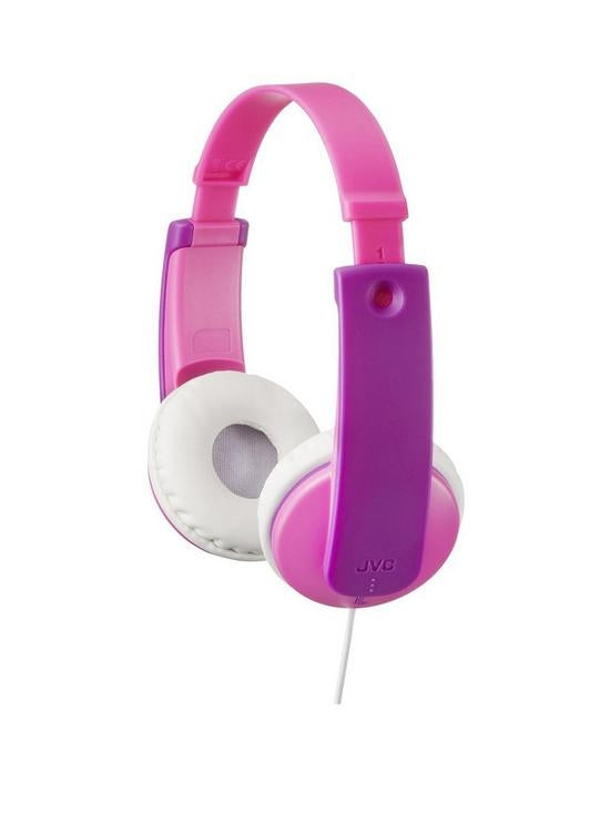 JVC Tiny Phones Stereo Kids Headphones with Volume Limiter- HAKD7