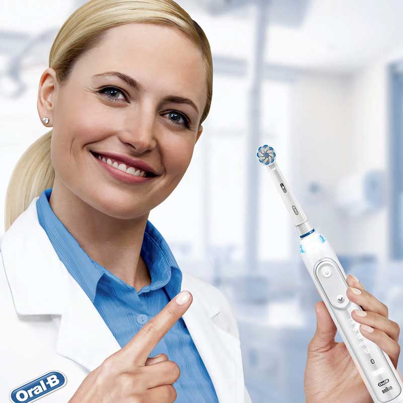 Oral B AEB60X2 Pro Sensitive Clean Electric Toothbrush Heads Pack of 2