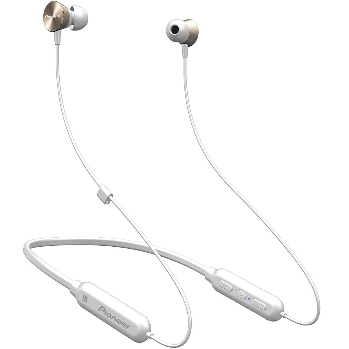 Pioneer SE-QL7BT-G GOLD In-Ear Wireless Neckband Design Headphone