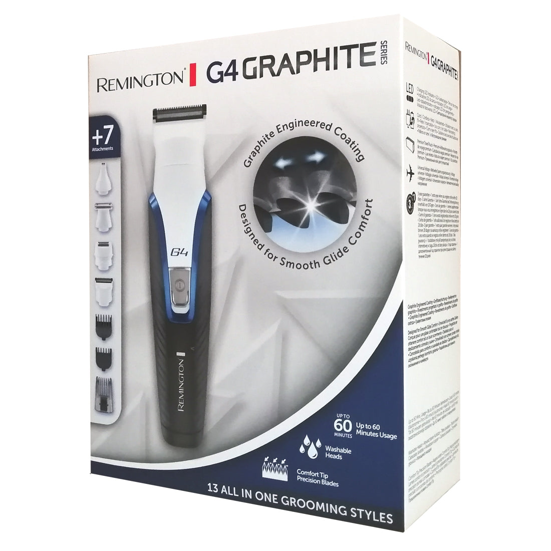 Remington PG4000 Cordless Nose Ear Eyebrow Beard Hair Trimmer Clipper