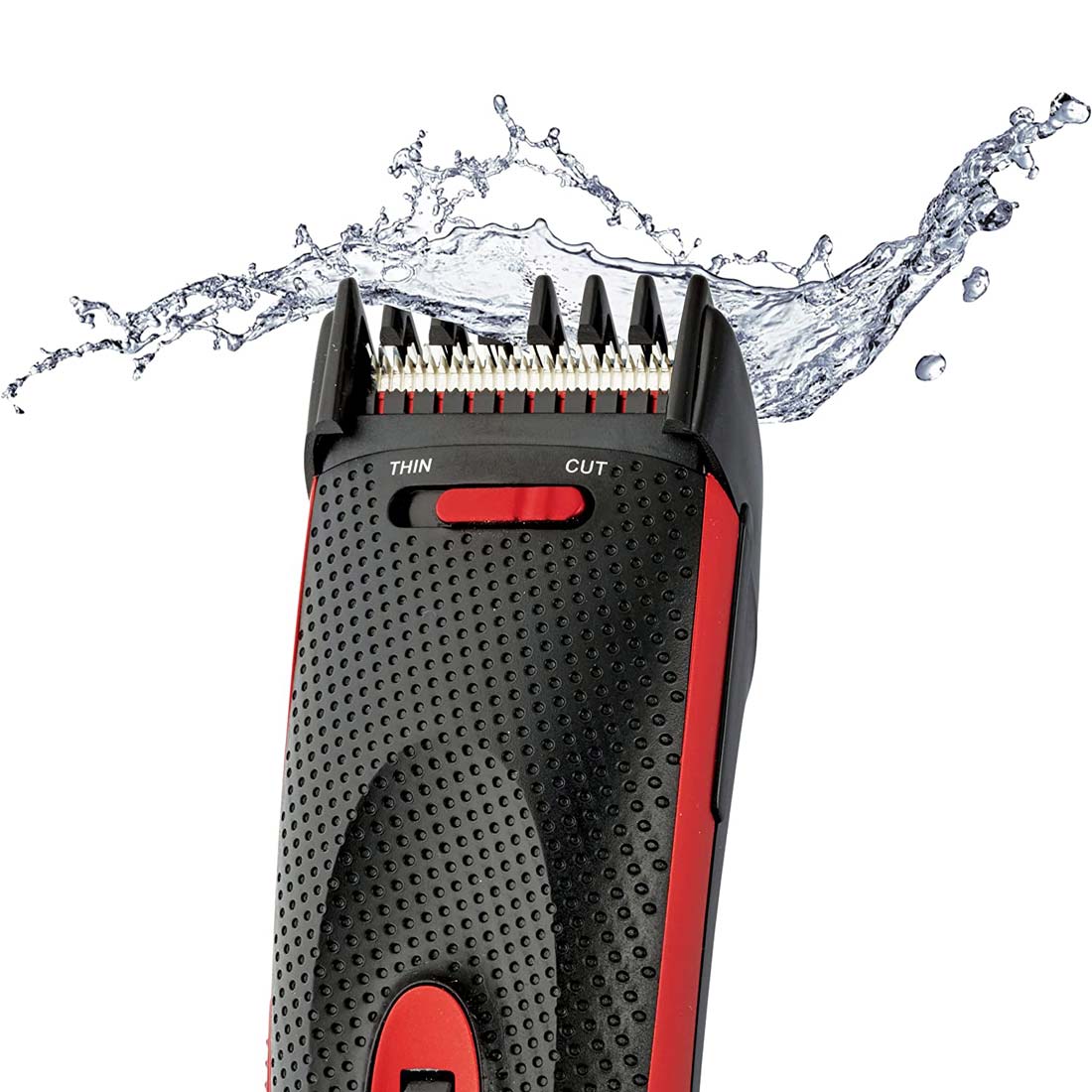 Remington HC905 Red Hair Clipper Kit Cord & Cordless