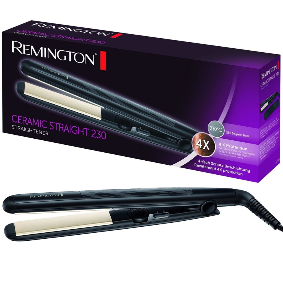 Remington S3500 Ceramic 230 Degree Heat Hair Straightener