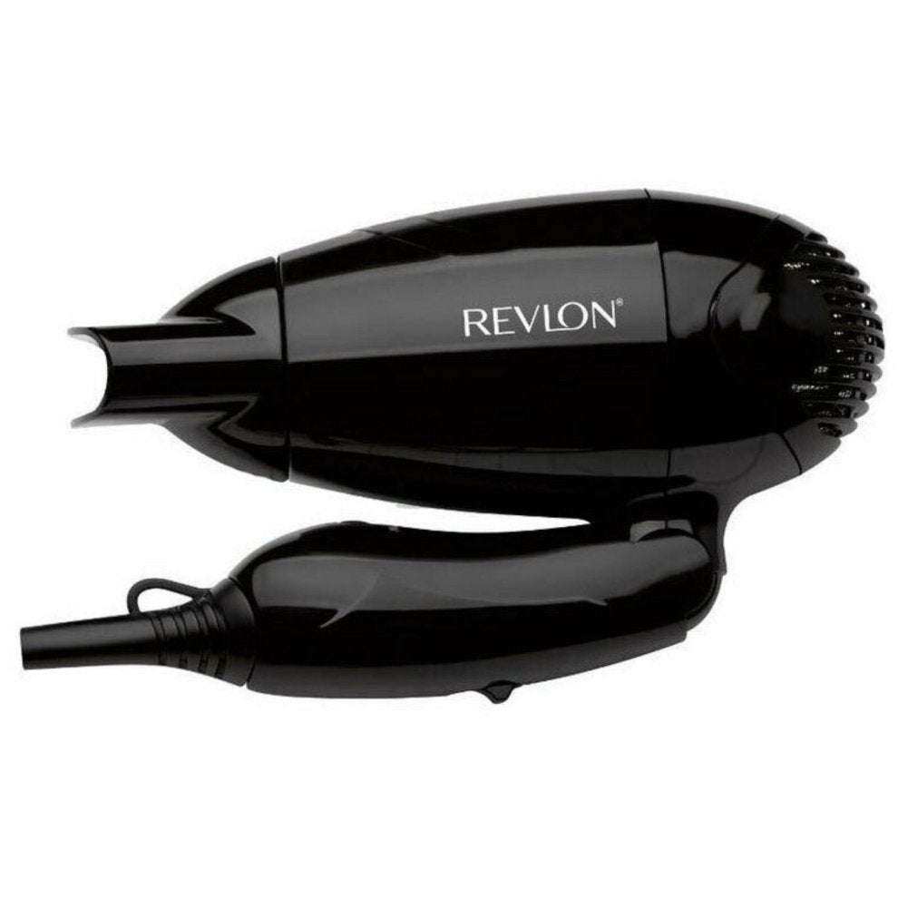 Revlon RVDR5305 Travel Hair Dryer | Travel Adaptor | Pouch | Folding Handle