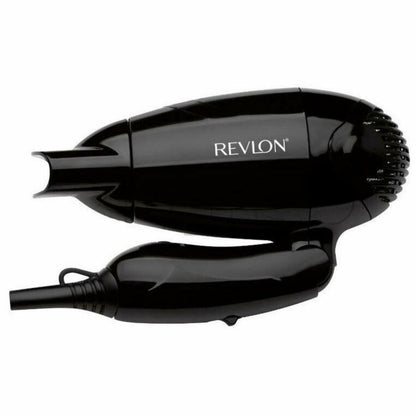 Revlon RVDR5305 Travel Hair Dryer | Travel Adaptor | Pouch | Folding Handle