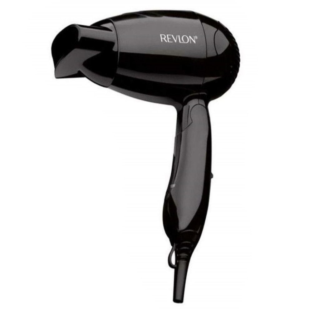 Revlon RVDR5305 Travel Hair Dryer | Travel Adaptor | Pouch | Folding Handle