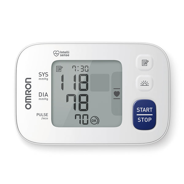 OMRON RS4 HEM-6181-E Automatic Wrist Blood Pressure Monitor