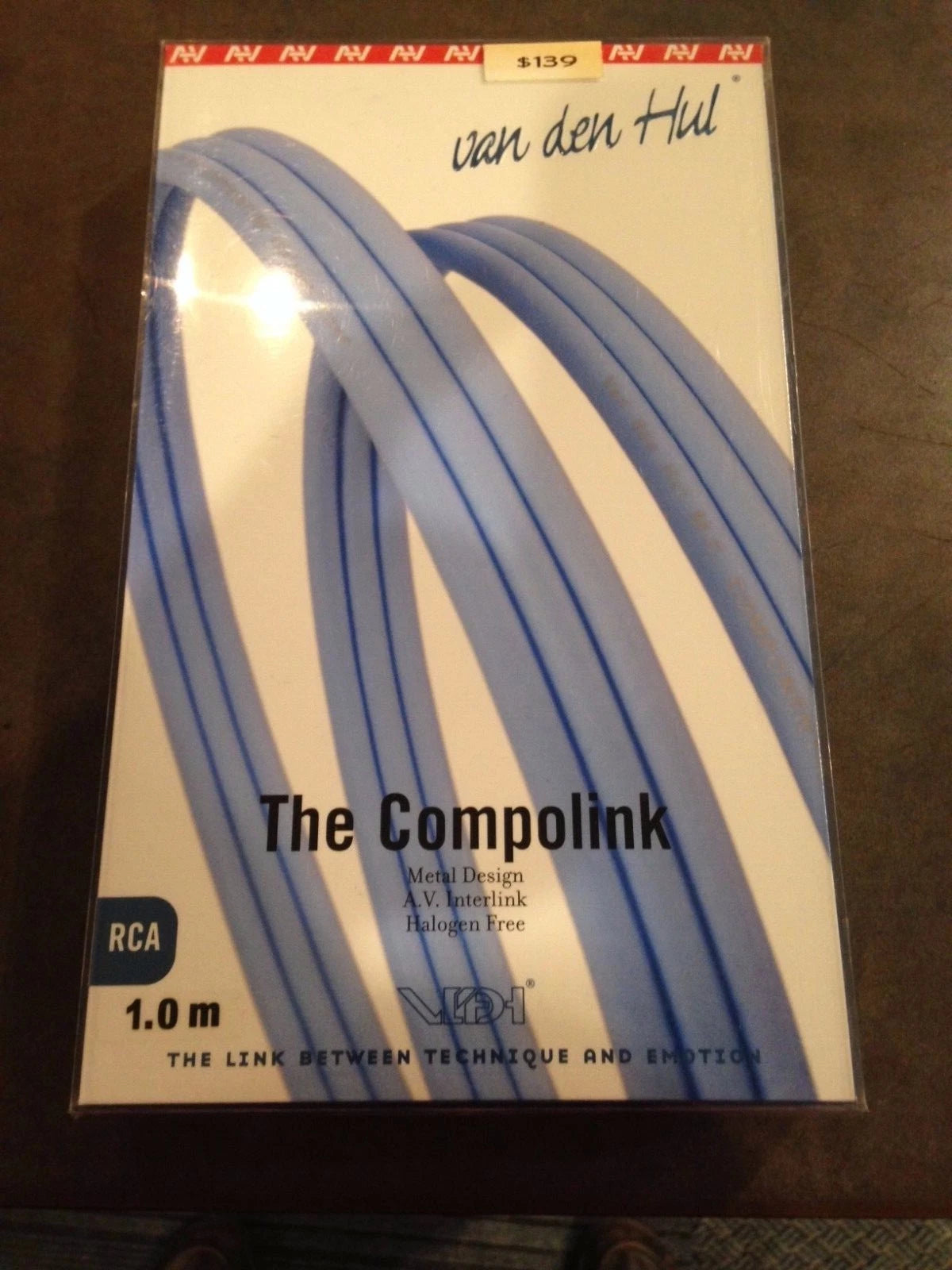 VDH Compoline AV Interconnect 1m